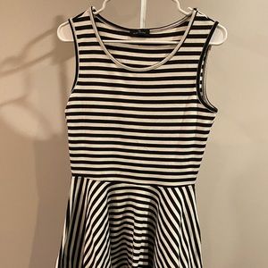 Black and white dress